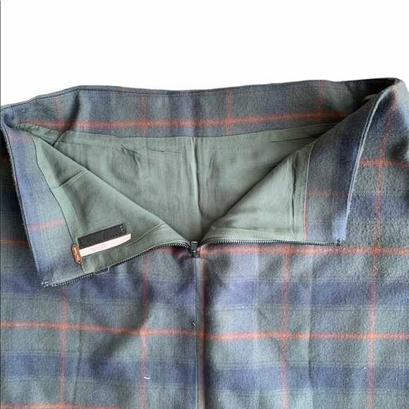 ♦️SOLD♦️Free People Tessa Plaid Faux Wrap Mini Ski - Picture 9 of 13